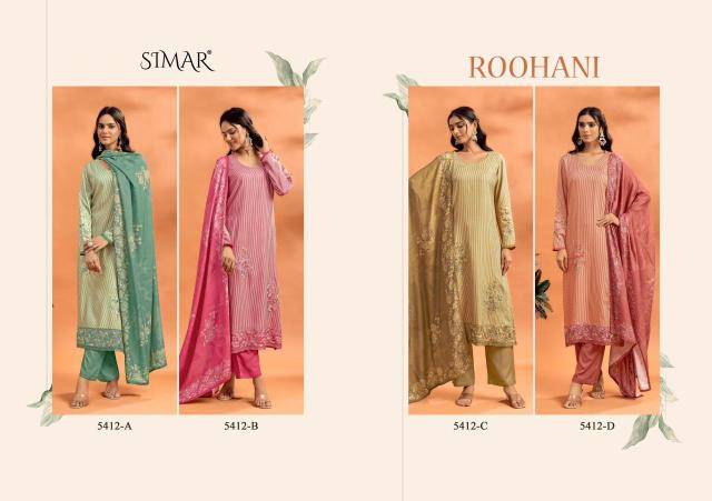 Glossy roohani Unstitched dress materials wholesale in Pune